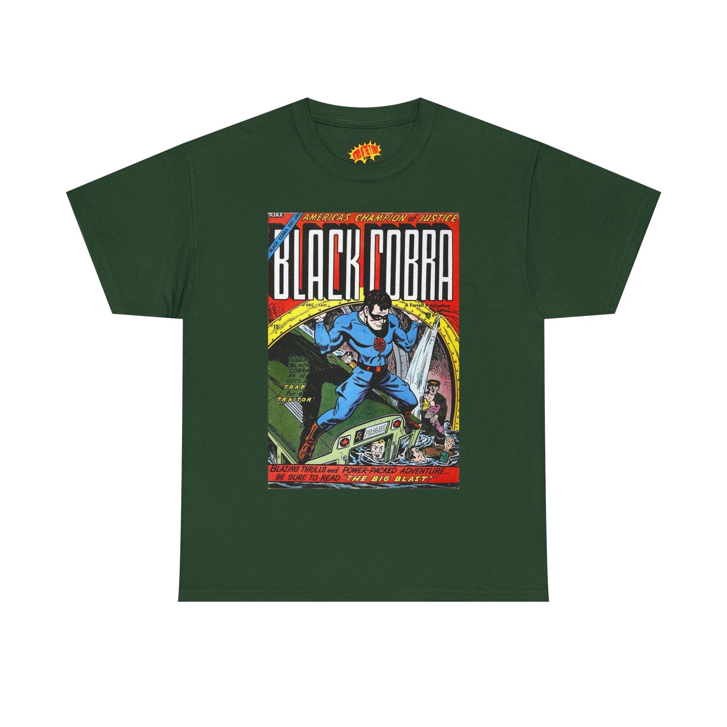 Black Cobra December - January Comic Tee Shirt *Multiple Colors*