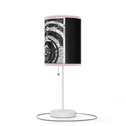 Destruction by Hokusai Japanese Woodcut Lamp