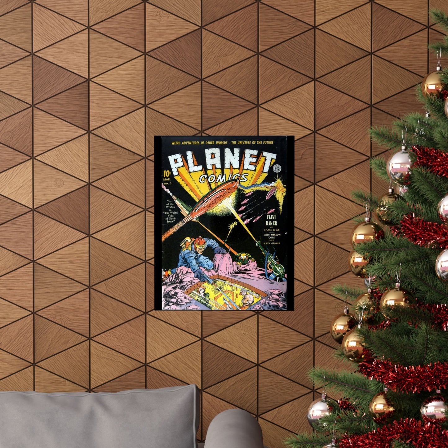 Planet Comics #3 Matte Vertical Posters