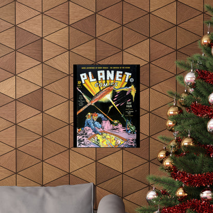 Planet Comics #3 Matte Vertical Posters