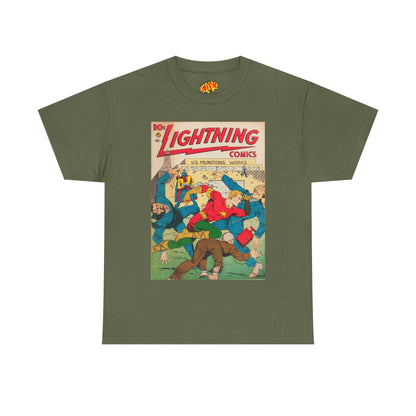 Lightning Comics Dec. Comic Tee Shirt