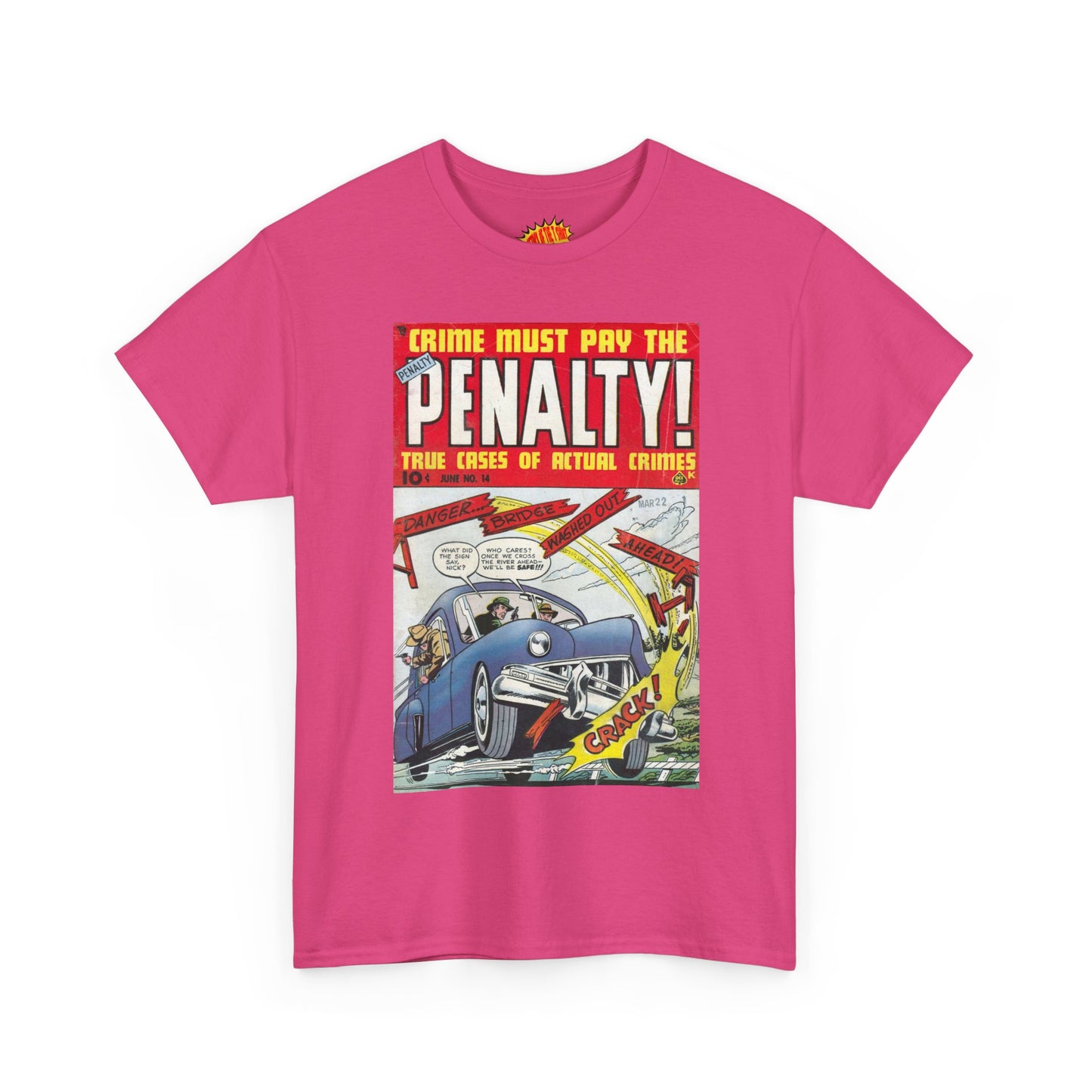 Penalty! No. 14 Comic Tee Shirt *Multiple Colors*