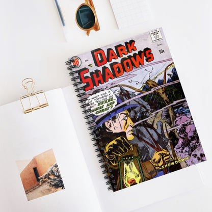 Dark Shadows January Comic Spiral Notebook