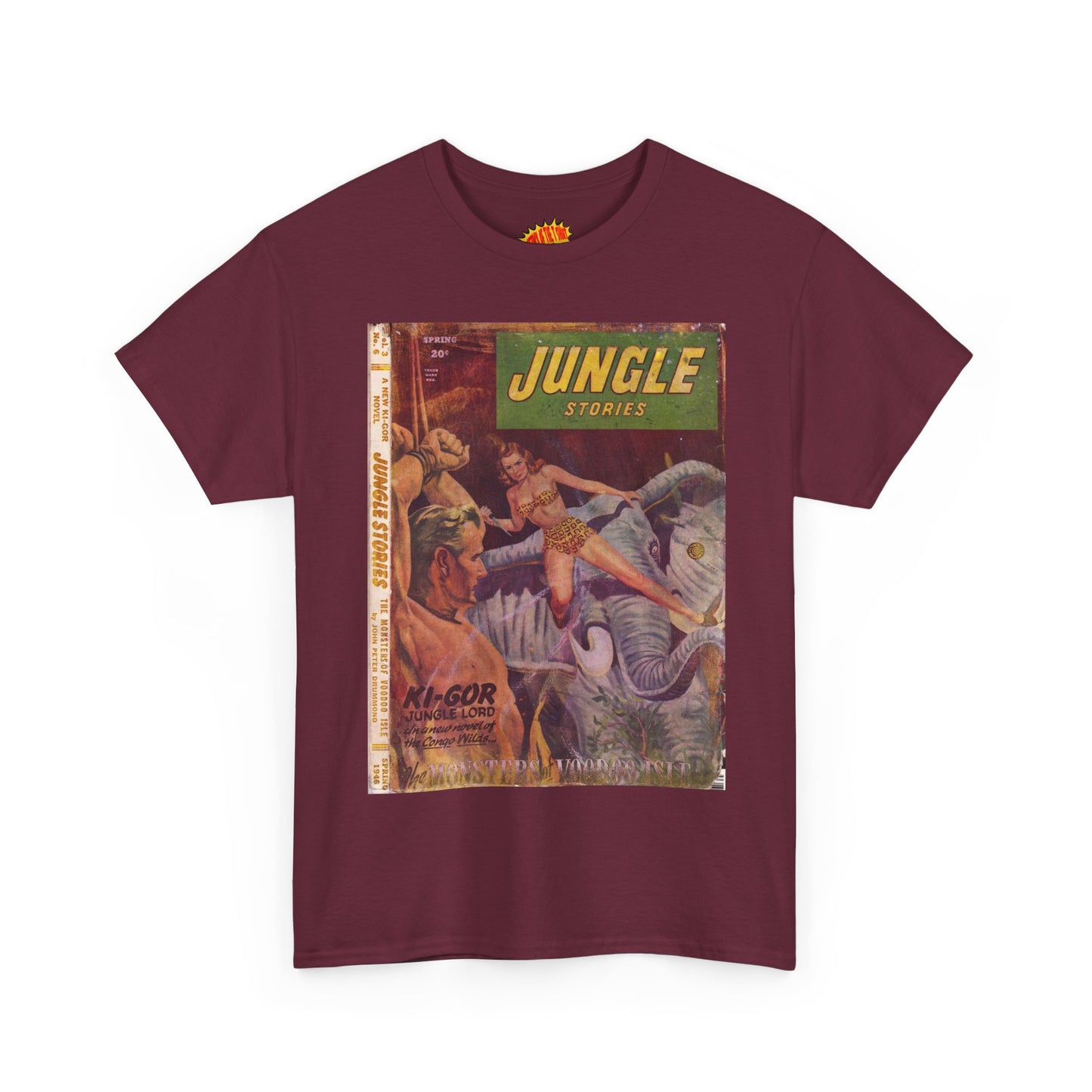 Jungle Stories Vol 3 No. 6 Comic Tee Shirt *Multiple Colors*