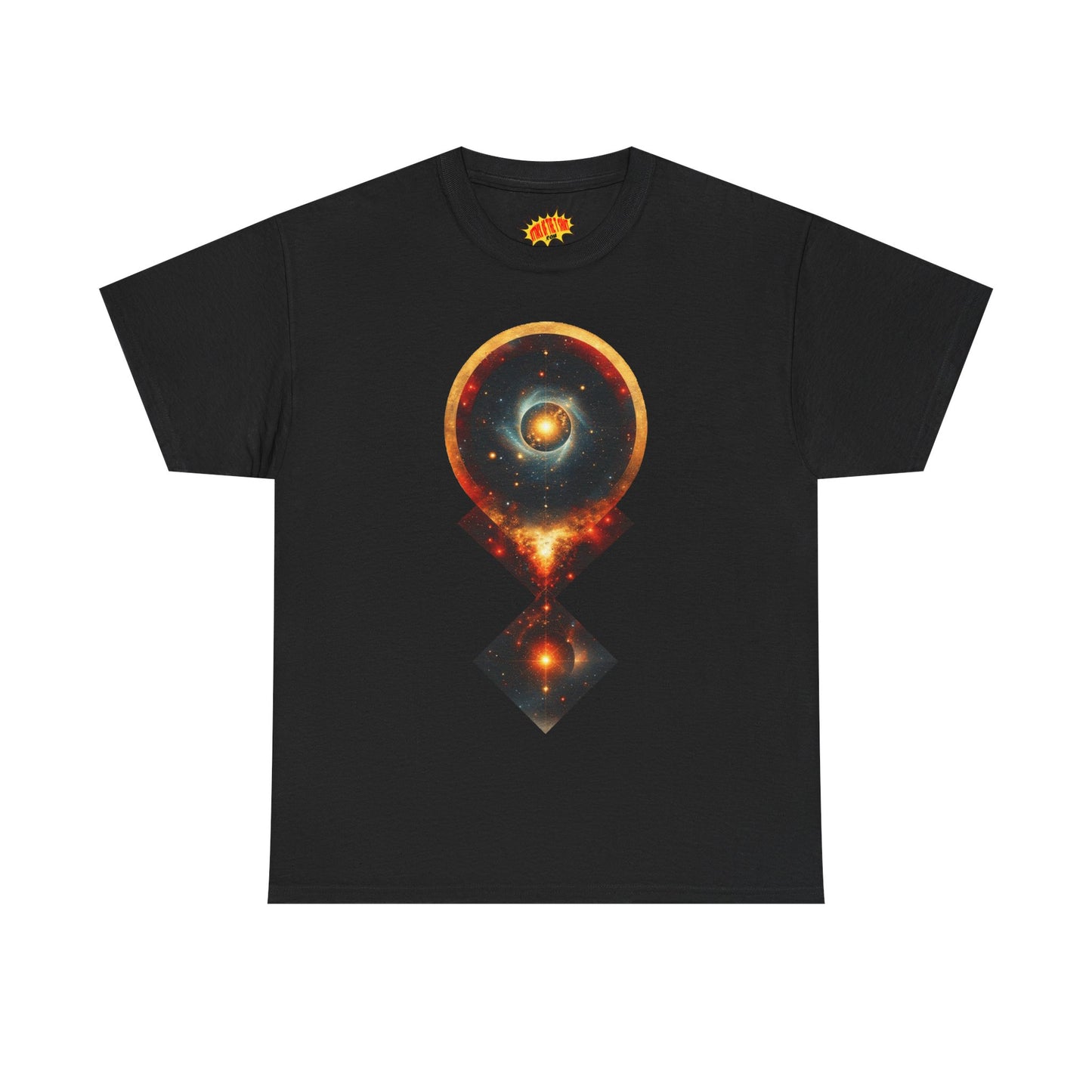 Geometric Space Nebula Graphic Art Tee Shirt *Multiple Colors*