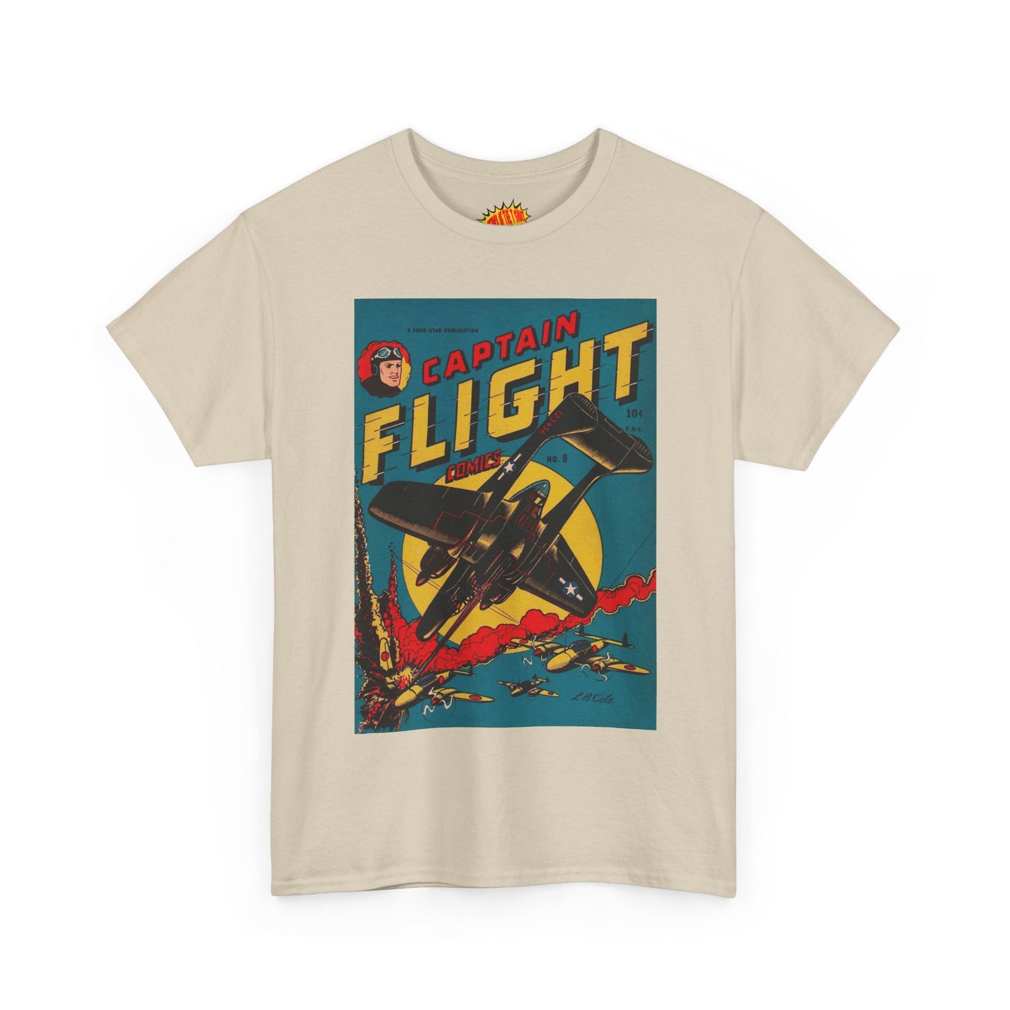 Captain Flight No. 9 Comic Tee Shirt *Multiple Colors*