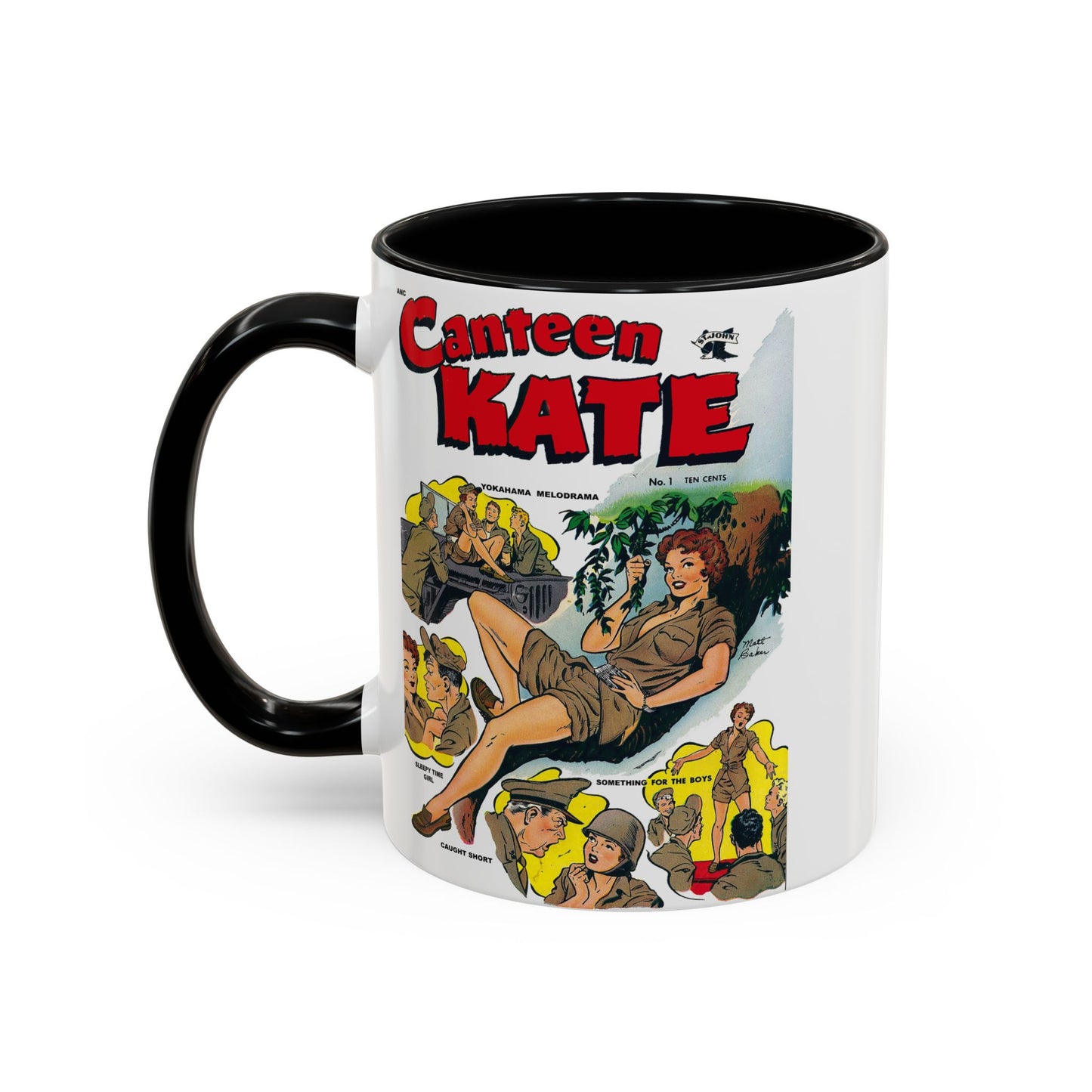 Canteen Kate #1 Coffee Mug - 11oz, Multiple Colors Available