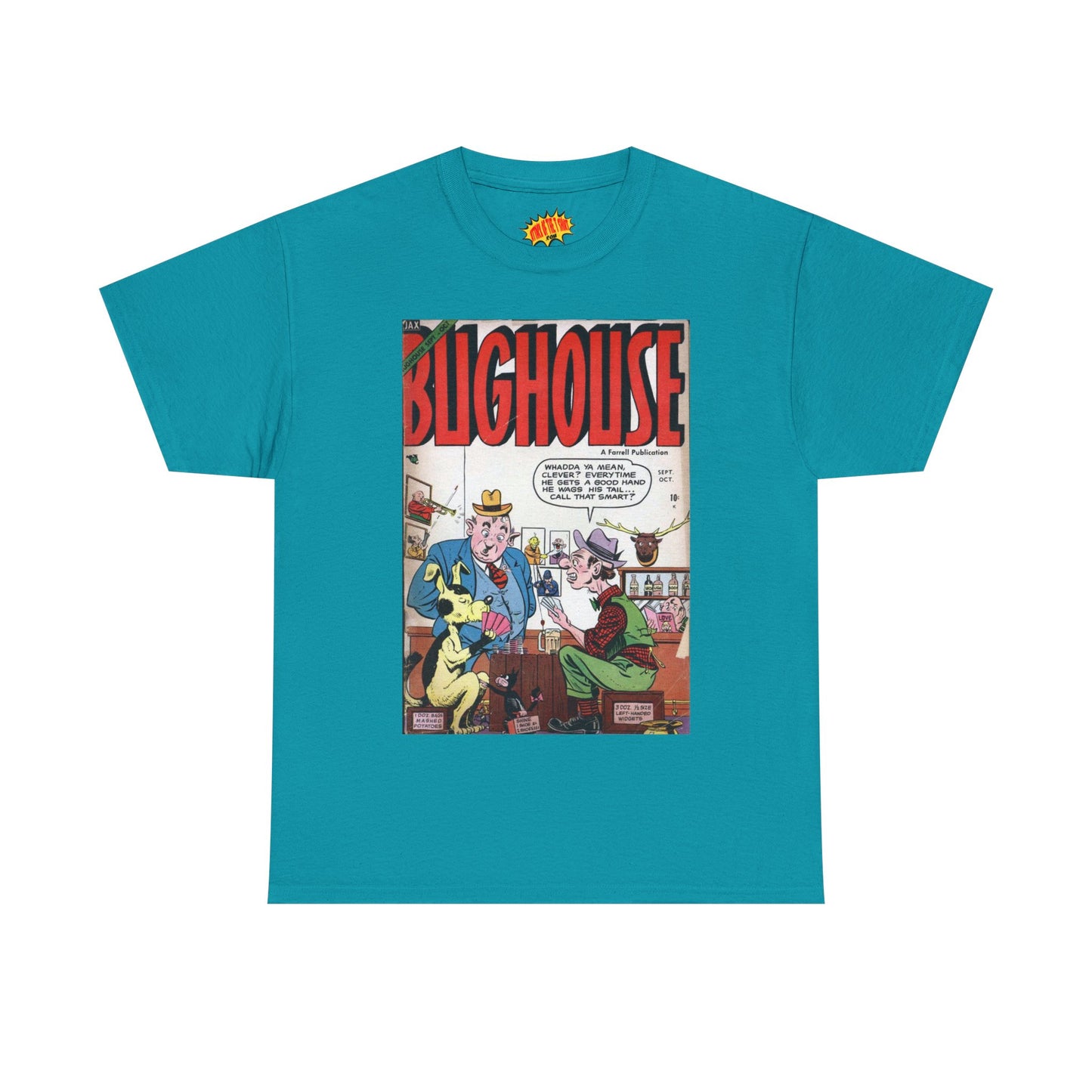 Bughouse September - October Comic Tee Shirt *Multiple Colors*