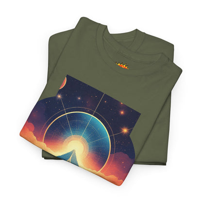 Cosmic Stairway Galaxy Graphic Art Tee Shirt
