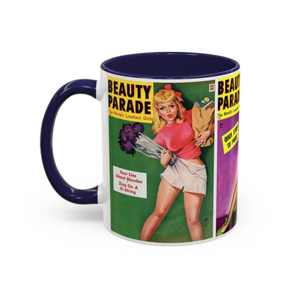 Beauty Parade Pin-Up Coffee Mug - 11oz, Multiple Colors Available