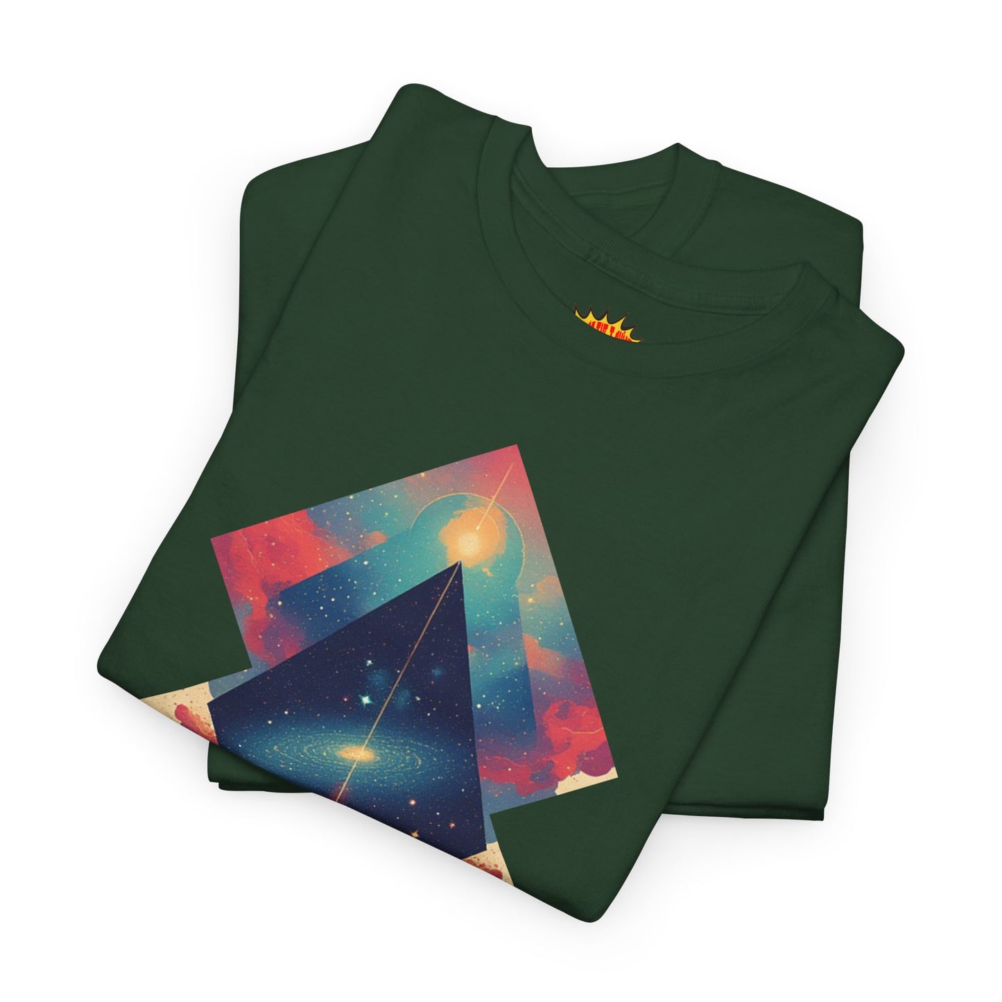Geometric Shape Galaxy Graphic Space Art Tee Shirt *Multiple Colors*
