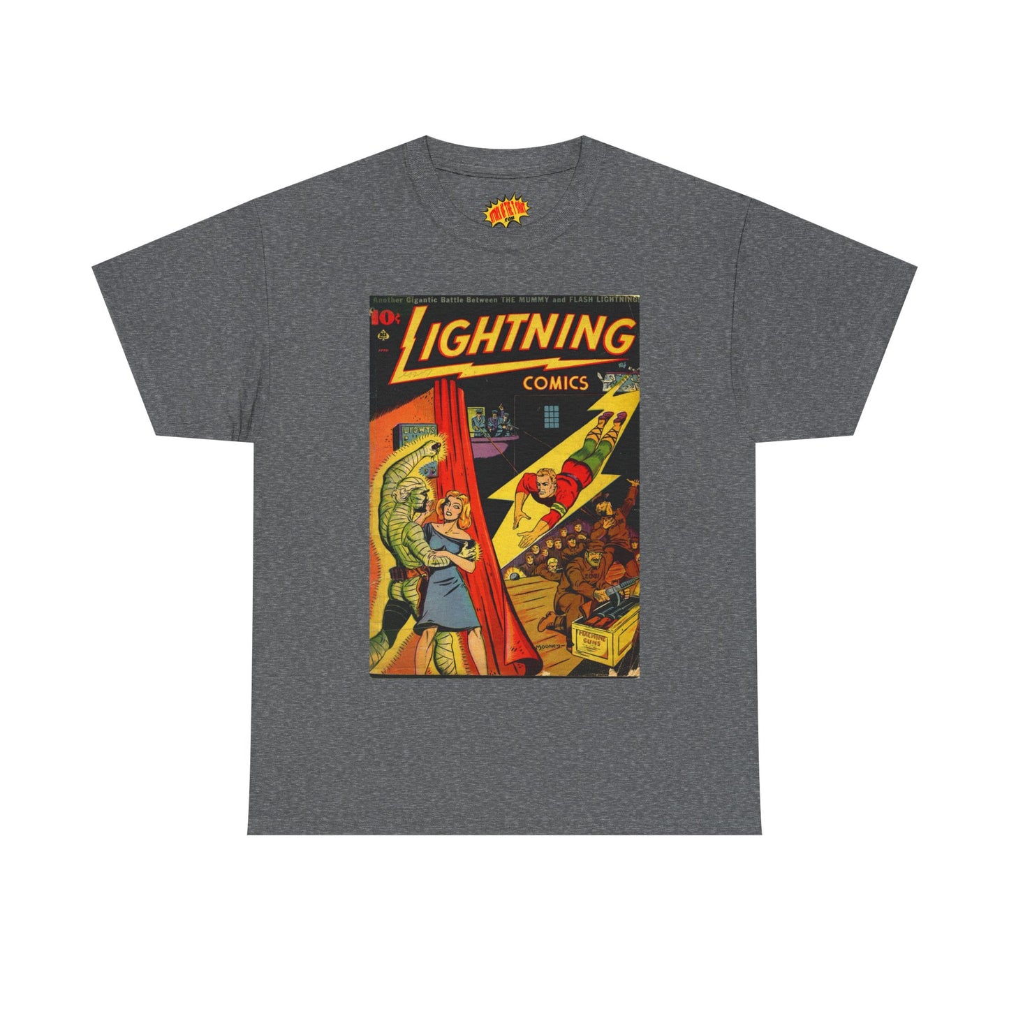 Lightning Comics April Comic Tee Shirt *Multiple Colors*