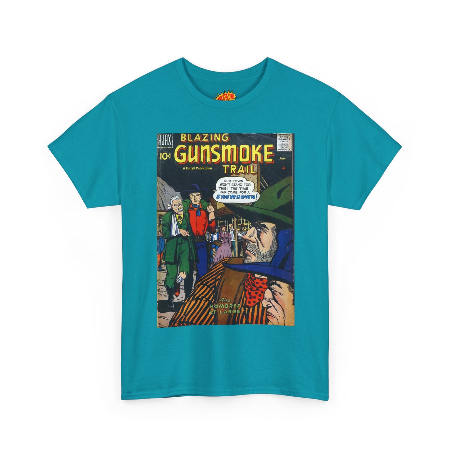 Gunsmoke Trail January Comic Tee Shirt *Multiple Colors*