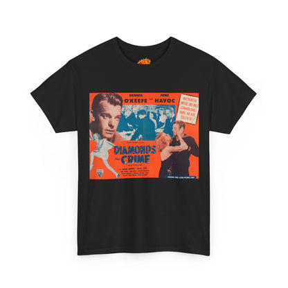 Diamonds and Crime Movie Poster T-Shirt