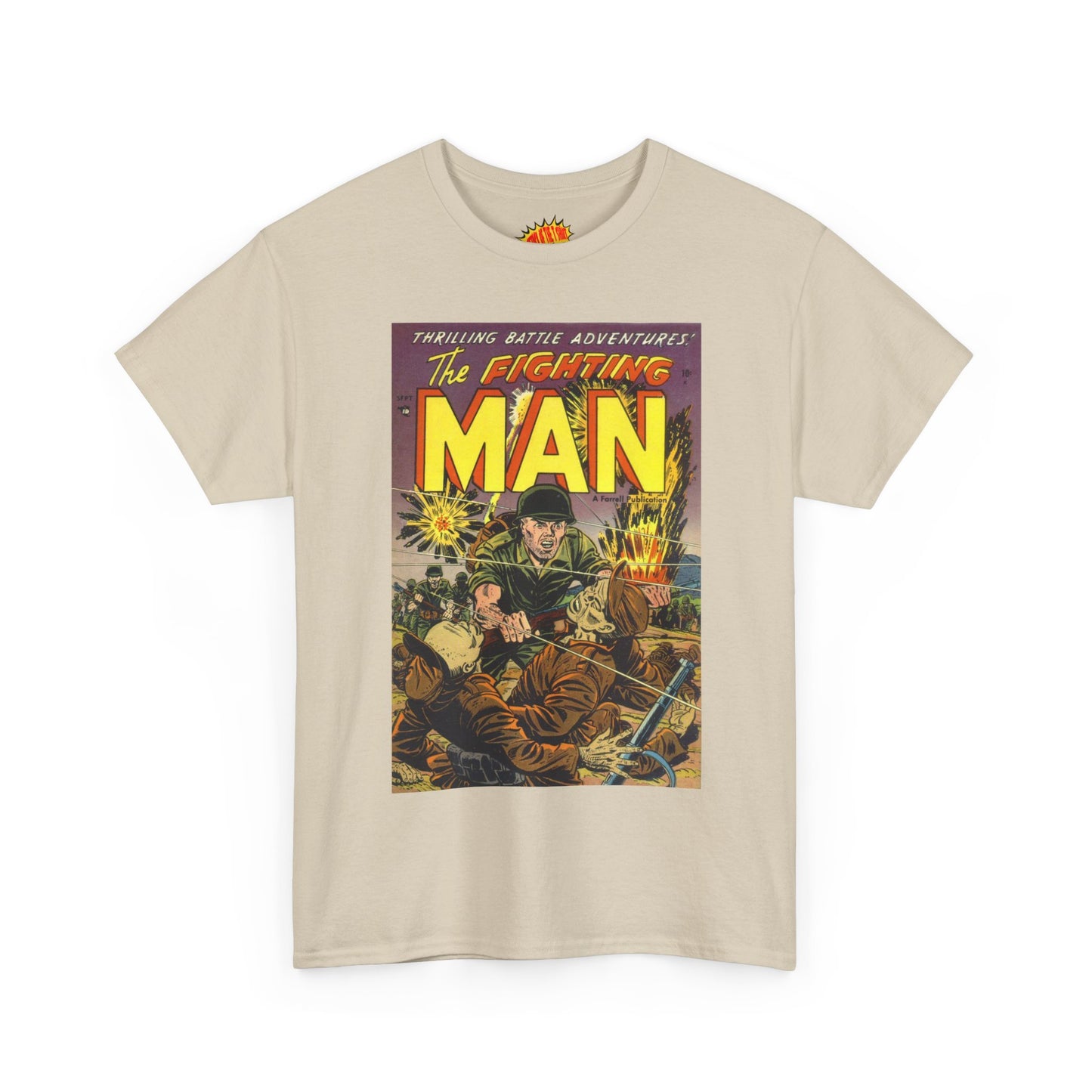 The Fighting Man September Comic Tee Shirt *Multiple Colors*