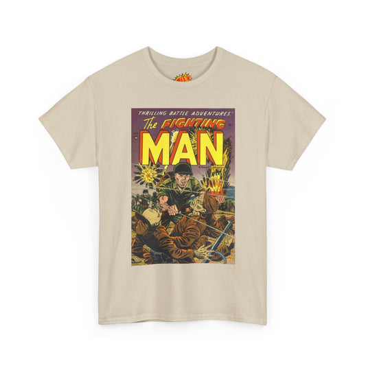 The Fighting Man September Comic Tee Shirt *Multiple Colors*
