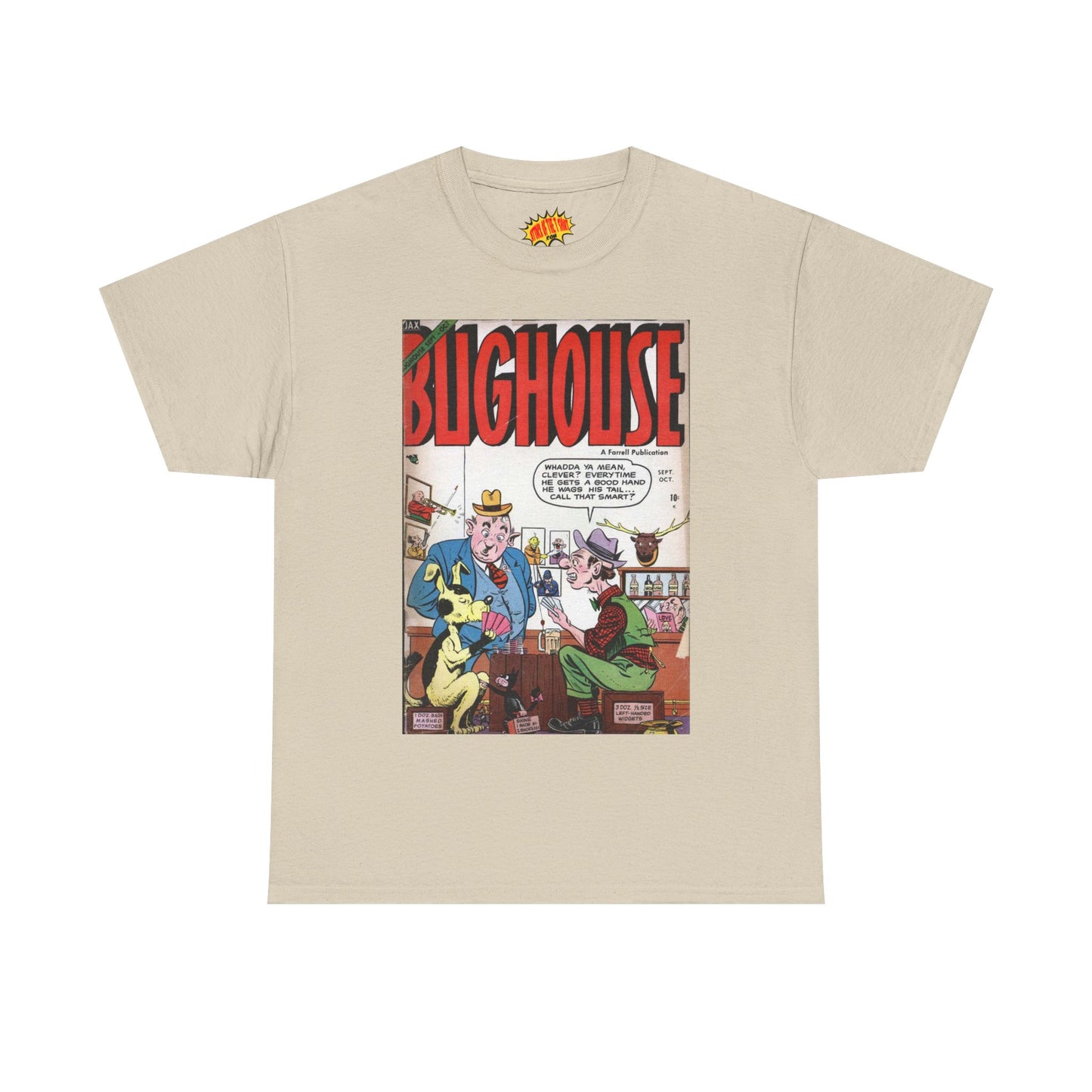 Bughouse September - October Comic Tee Shirt *Multiple Colors*