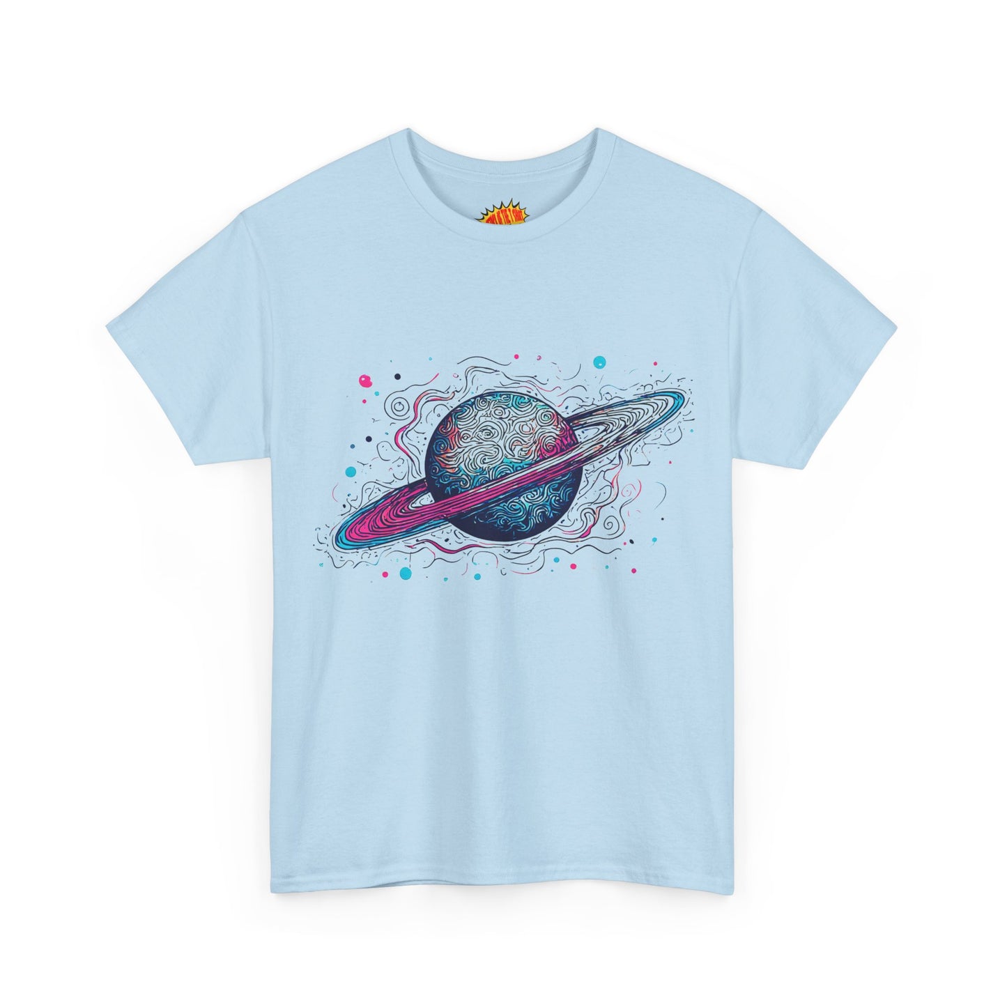 Ringed Planet Space Art Graphic Tee Shirt *Multiple Colors*