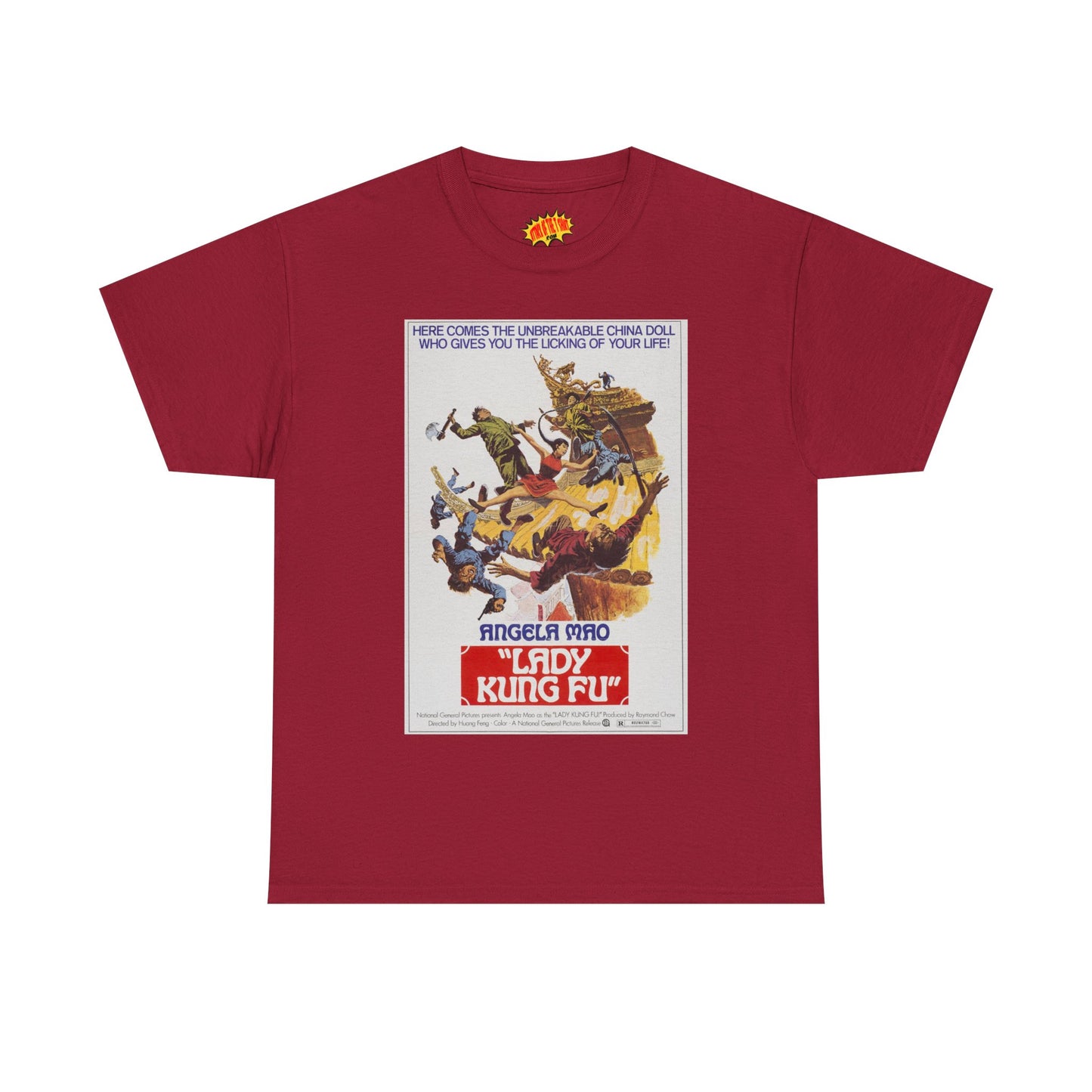 Lady Kung-Fu Movie Poster T-Shirt *Multiple Colors*