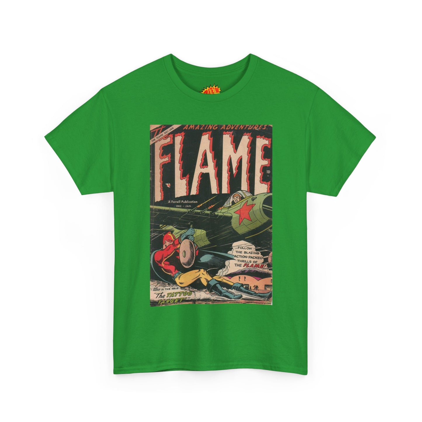 The Flame December - January Comic Tee Shirt *Multiple Colors*