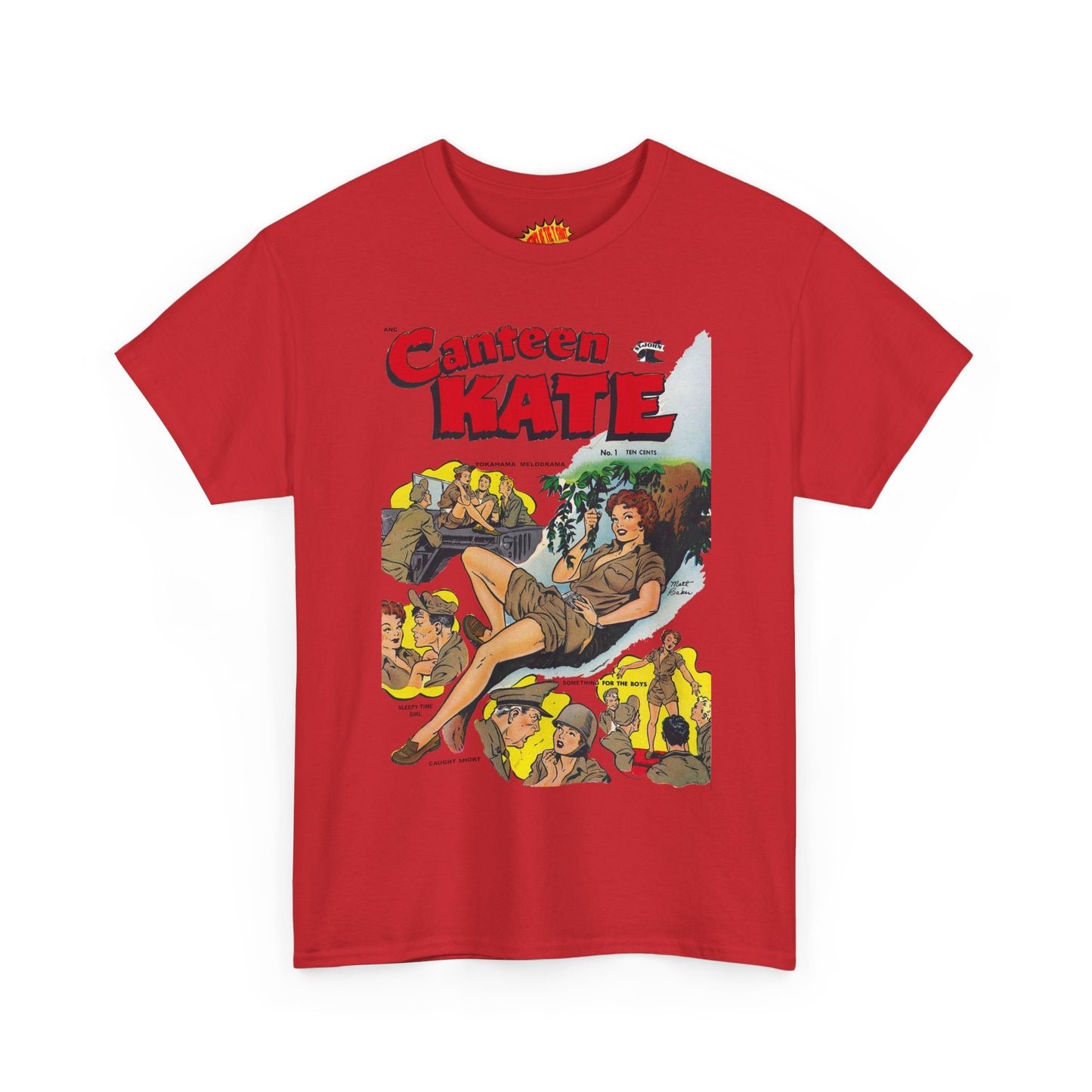 Canteen Kate #1 - Heavy Cotton Tee *Many Sizes and Colors Available*