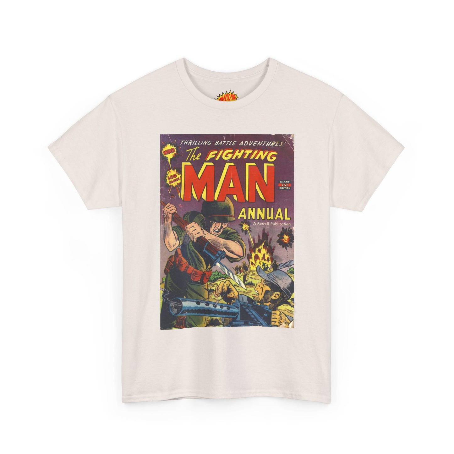 The Fighting Man Annual Comic Tee Shirt *Multiple Colors*