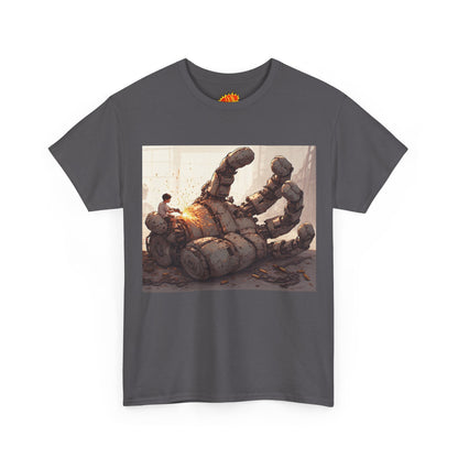 Anime Welder w/Giant Robot Hand T-Shirt