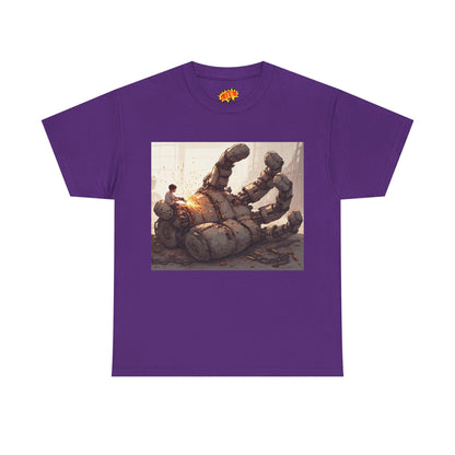Anime Welder w/Giant Robot Hand T-Shirt