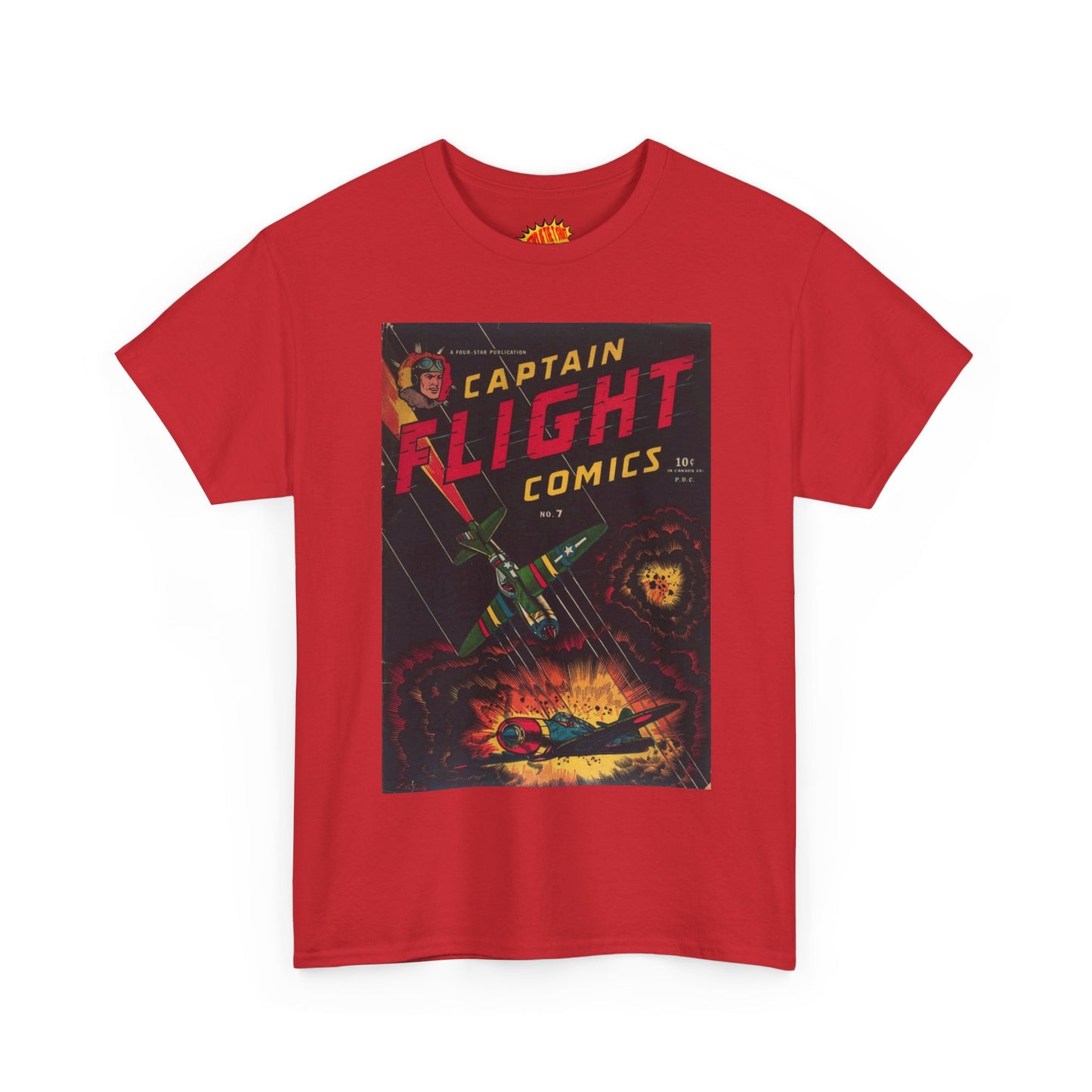 Captain Flight No. 7 Comic Tee Shirt *Multiple Colors*