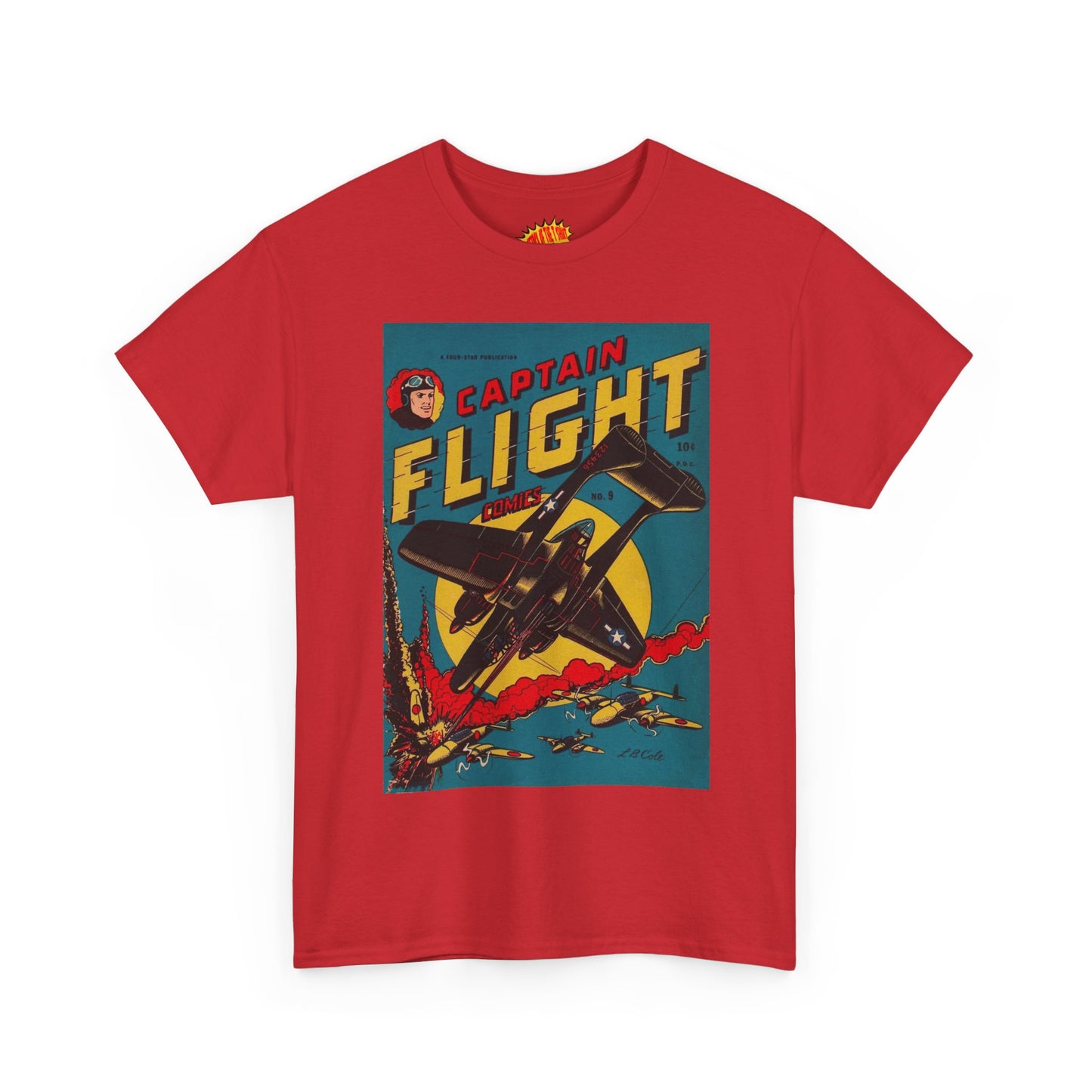Captain Flight No. 9 Comic Tee Shirt *Multiple Colors*