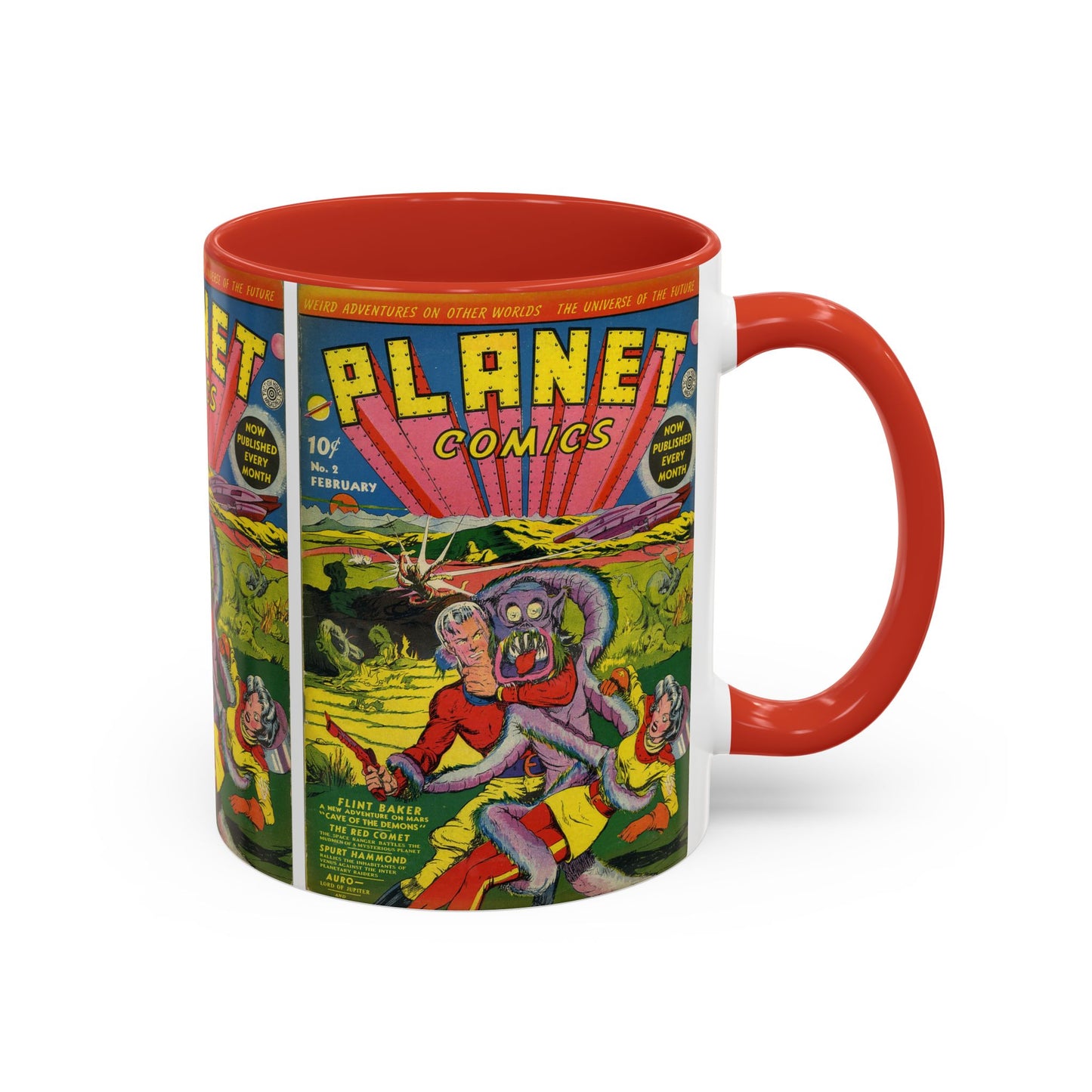 Planet Comics #2 Mug, 11oz