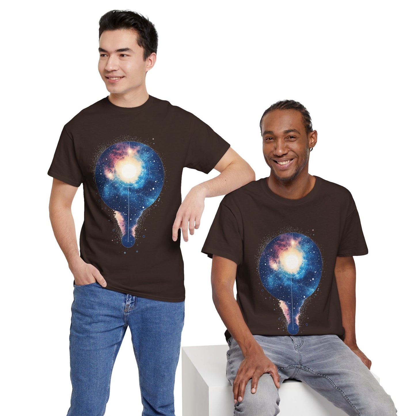 Star Galaxy Nebula Art Graphic Tee Shirt *Multiple Colors*
