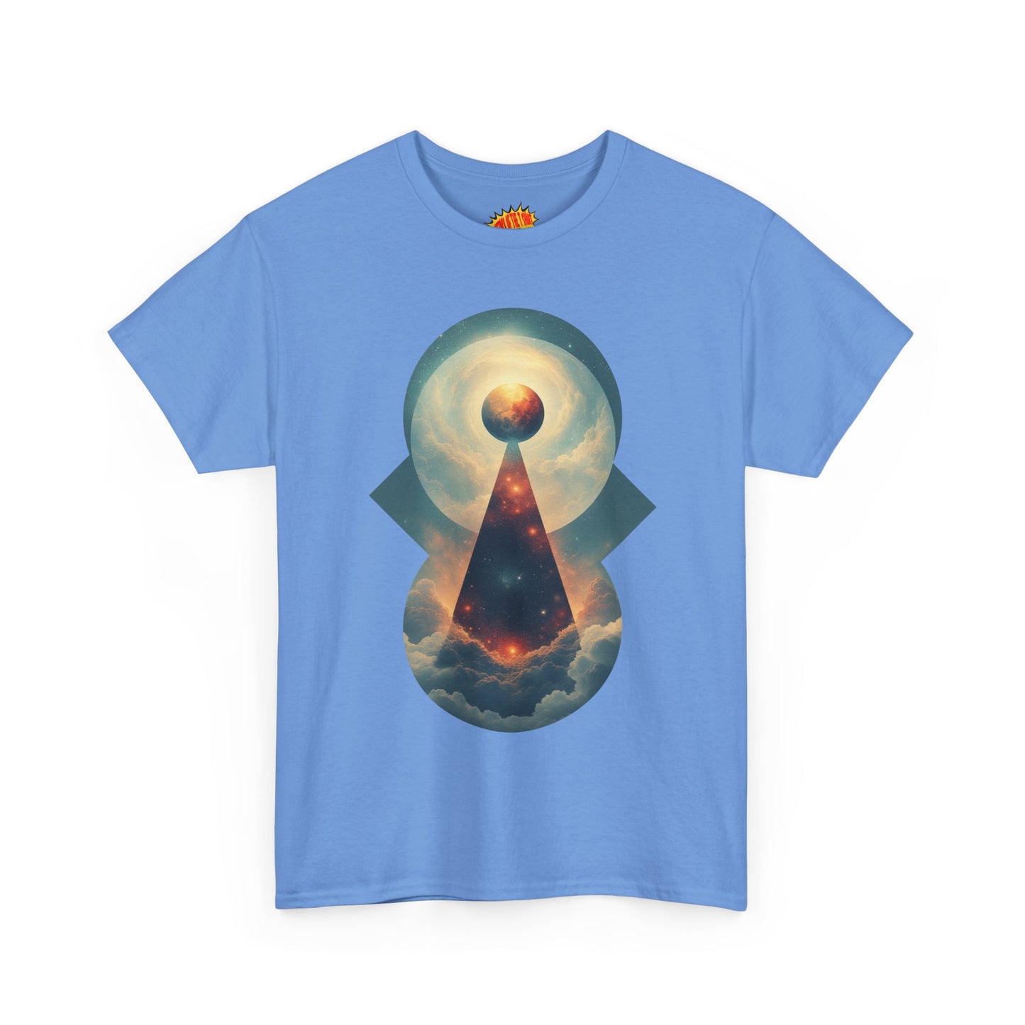 Geometric Galaxy Graphic Space Art Tee Shirt *Multiple Colors*