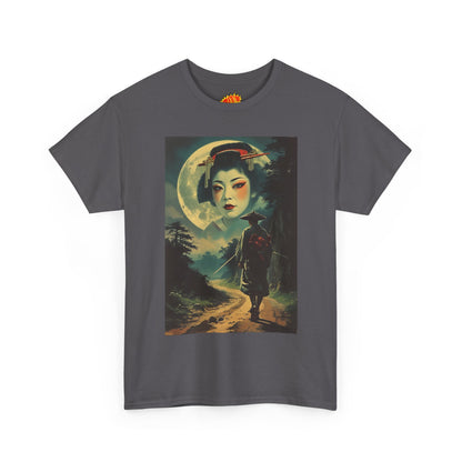Night Traveller w/Full Moon Geisha T-Shirt