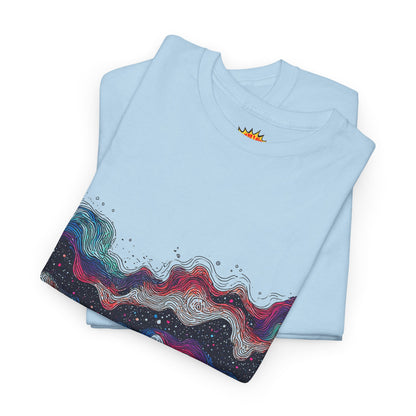 Nebula Space Art Graphic Tee Shirt