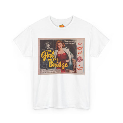 The Girl on the Bridge Movie Poster T-Shirt