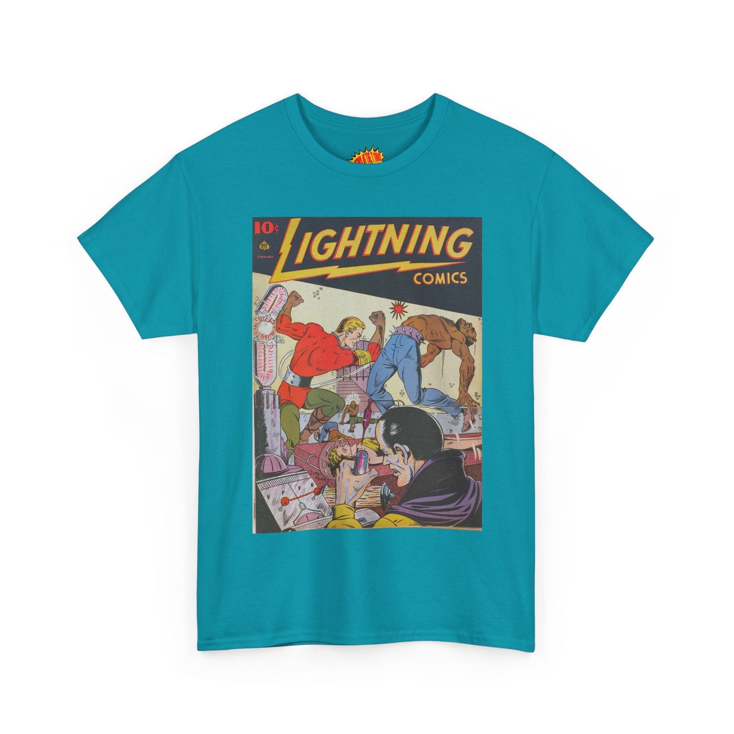 Lightning Comics February Comic Tee Shirt *Multiple Colors*