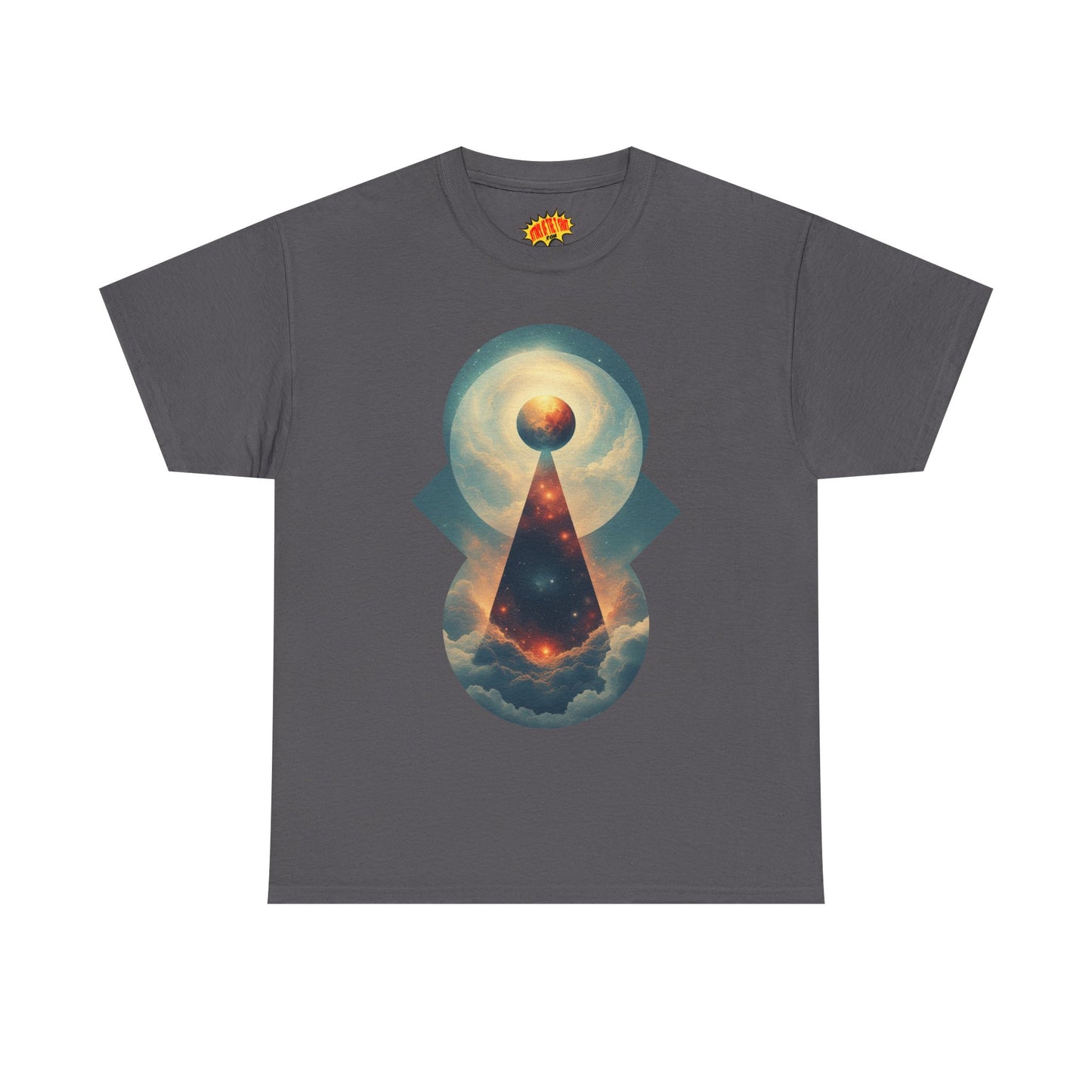 Geometric Galaxy Graphic Space Art Tee Shirt *Multiple Colors*