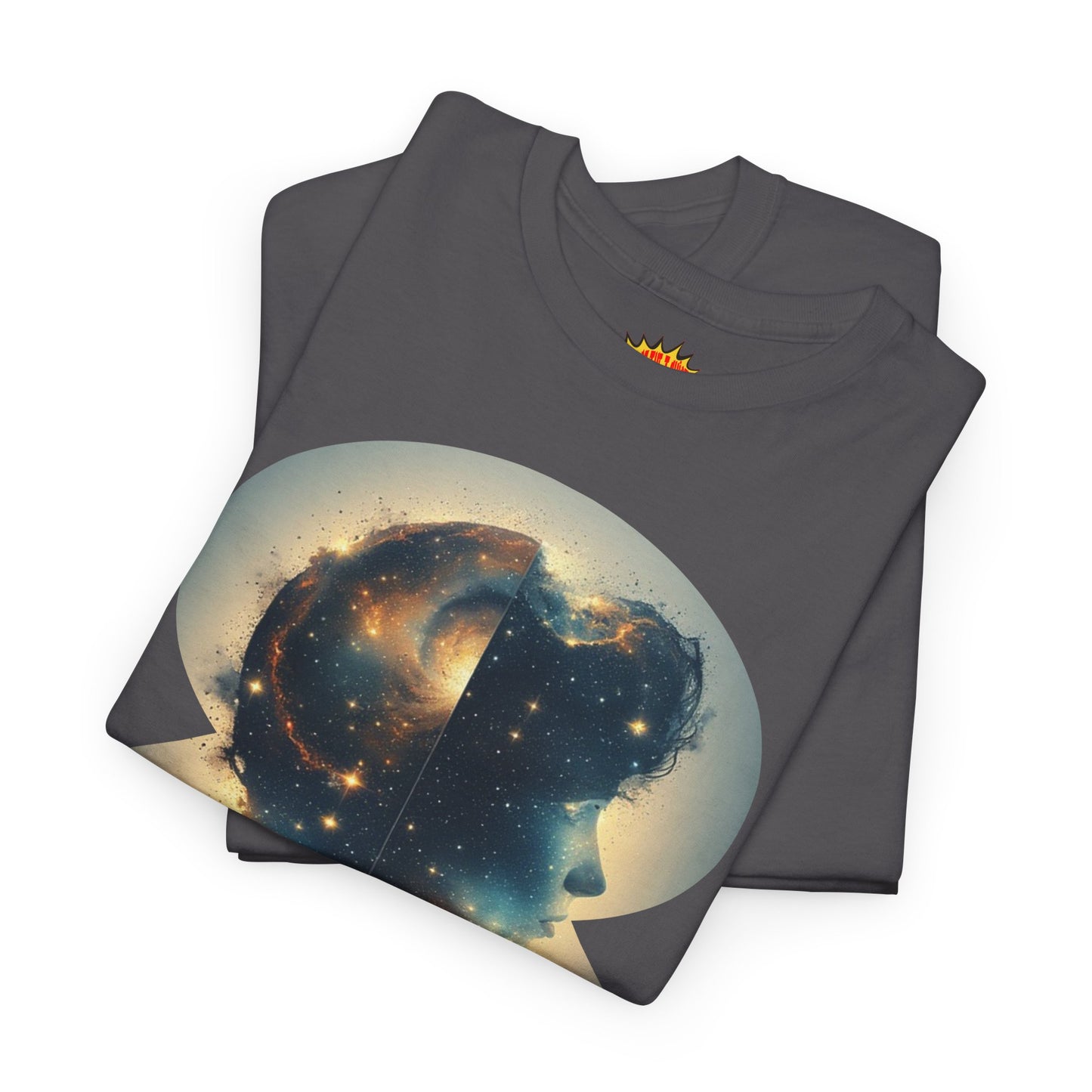 Cosmic Silhouette Galaxy Graphic Art Tee Shirt *Multiple Colors*