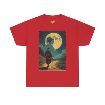 Travelling Samurai w/Cloud Woman T-Shirt