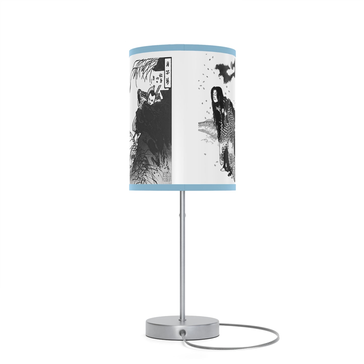 Japanese Woodcut Lamp
