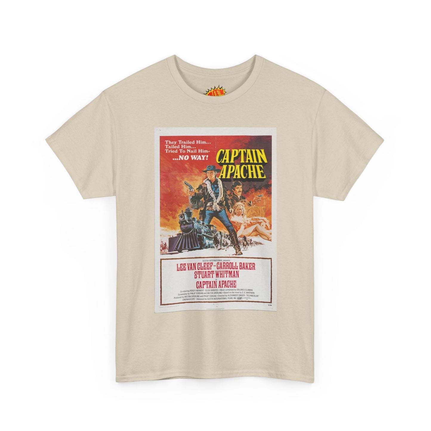 Captain Apache Movie Poster T-Shirt *Multiple Colors*