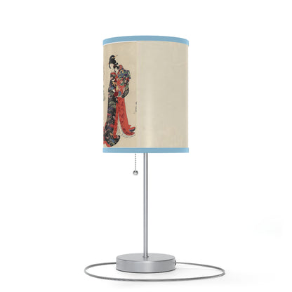Flower Cart by Chikanobu Japanese Lamp Many Colors Available
