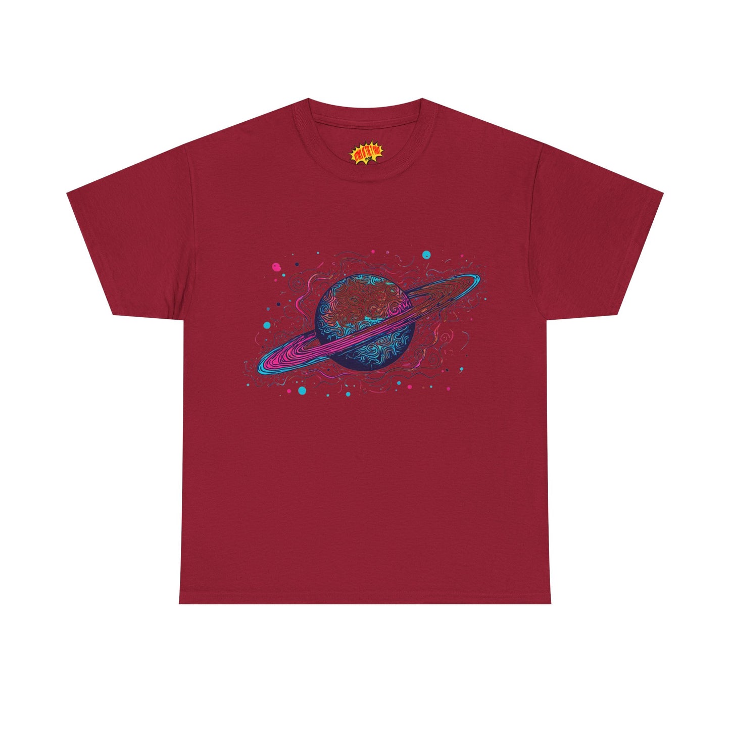 Ringed Planet Space Art Graphic Tee Shirt *Multiple Colors*