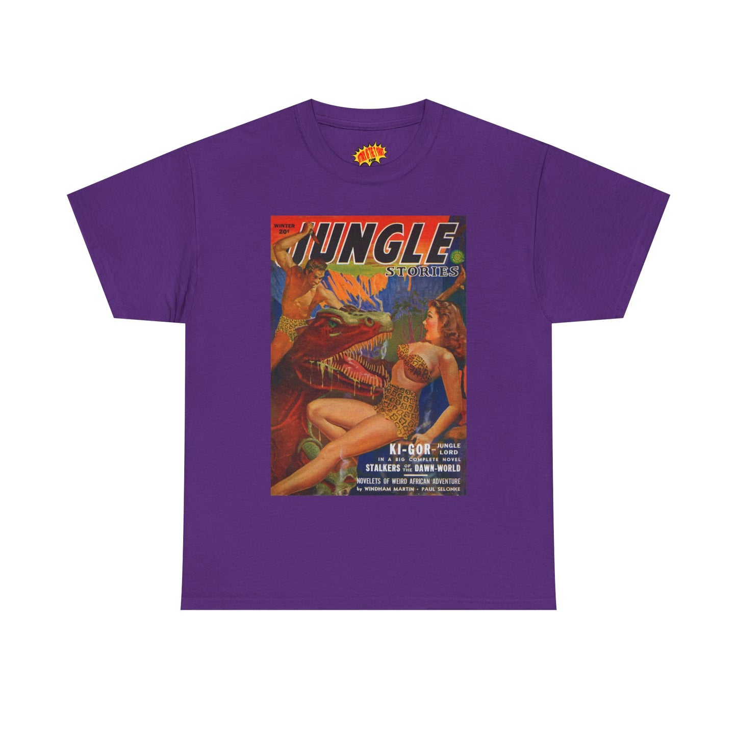 Jungle Stories Winter Comic Tee Shirt *Multiple Colors*
