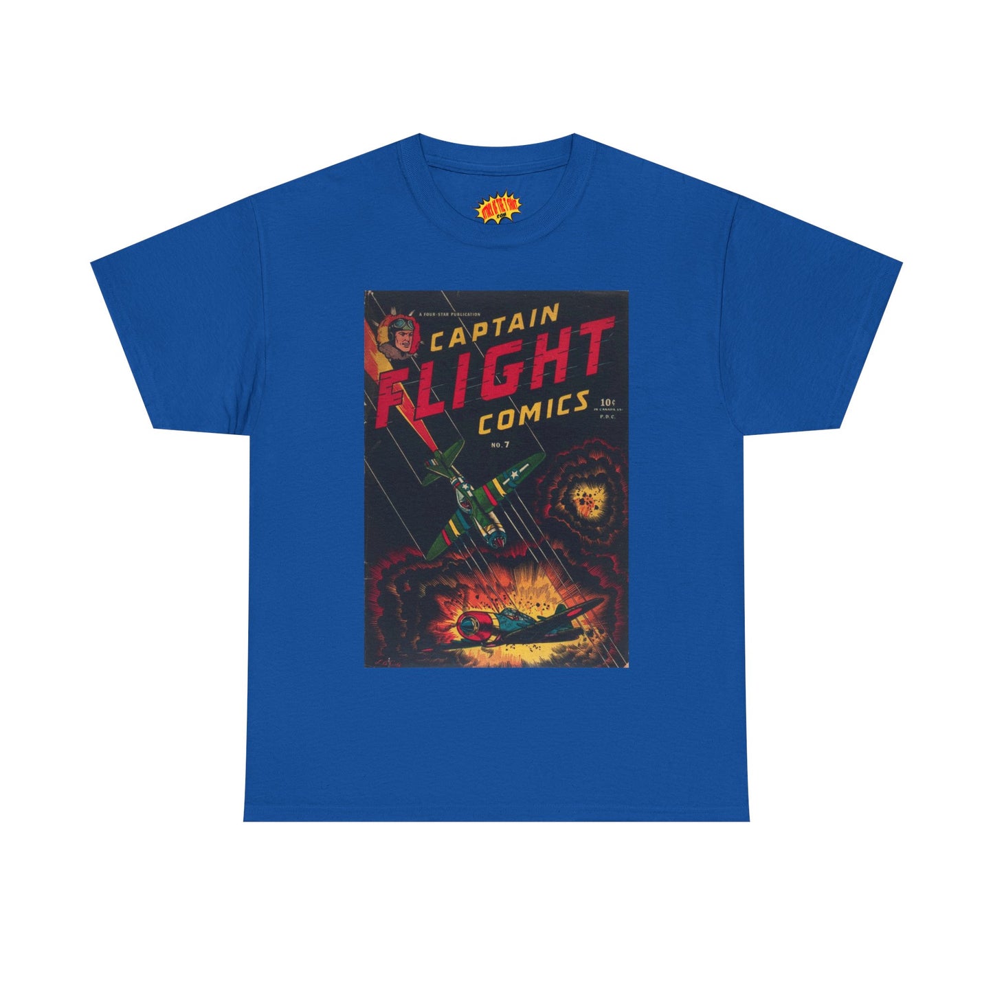 Captain Flight No. 7 Comic Tee Shirt *Multiple Colors*