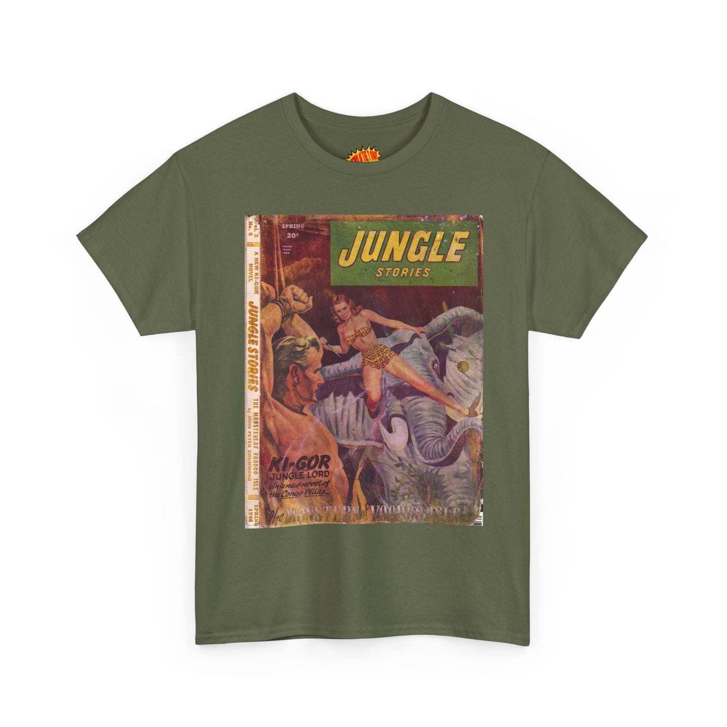 Jungle Stories Vol 3 No. 6 Comic Tee Shirt *Multiple Colors*