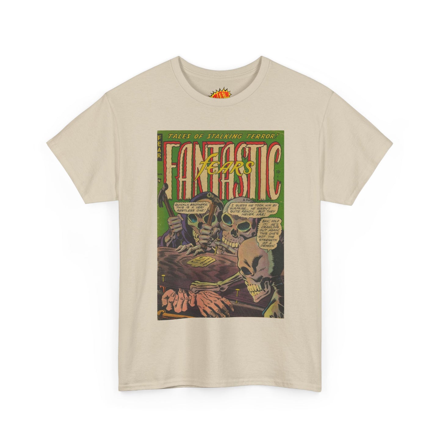 Fantastic Fears January Comic Tee Shirt *Multiple Colors*