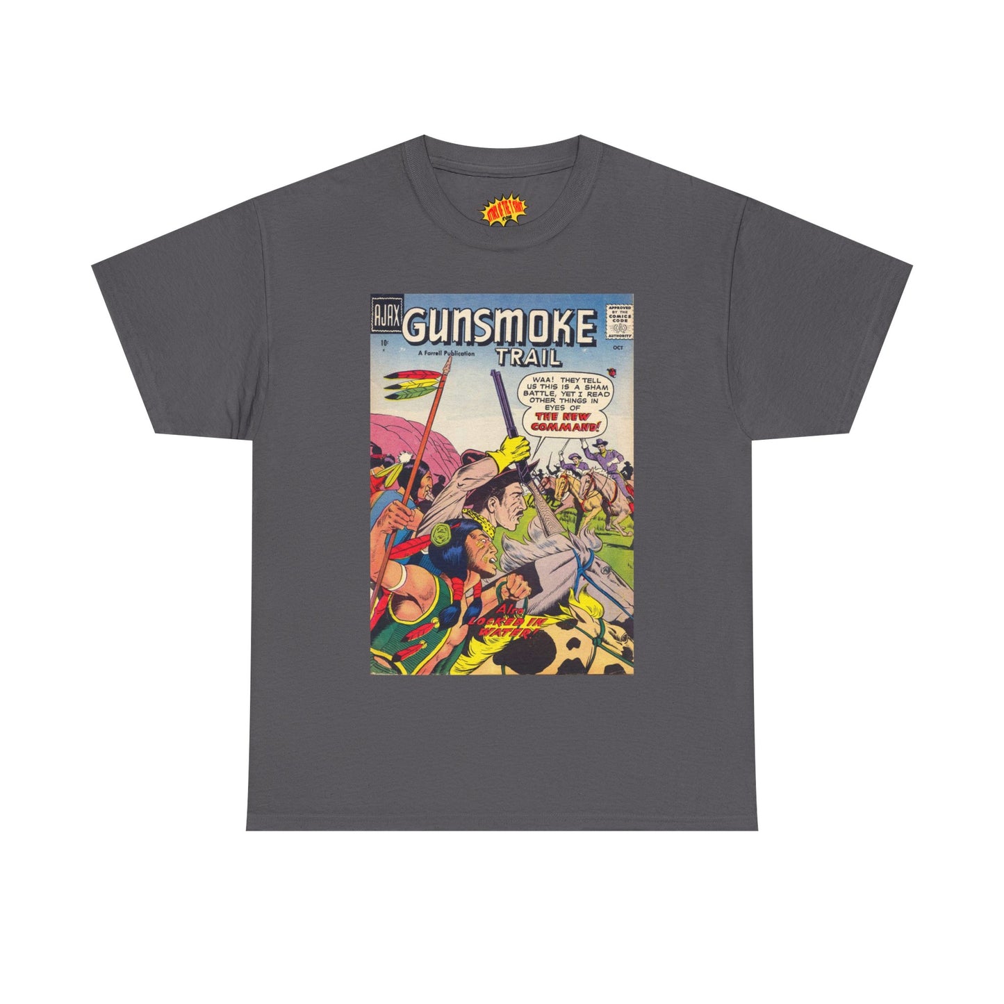 Gunsmoke Trail October Comic Tee Shirt *Multiple Colors*