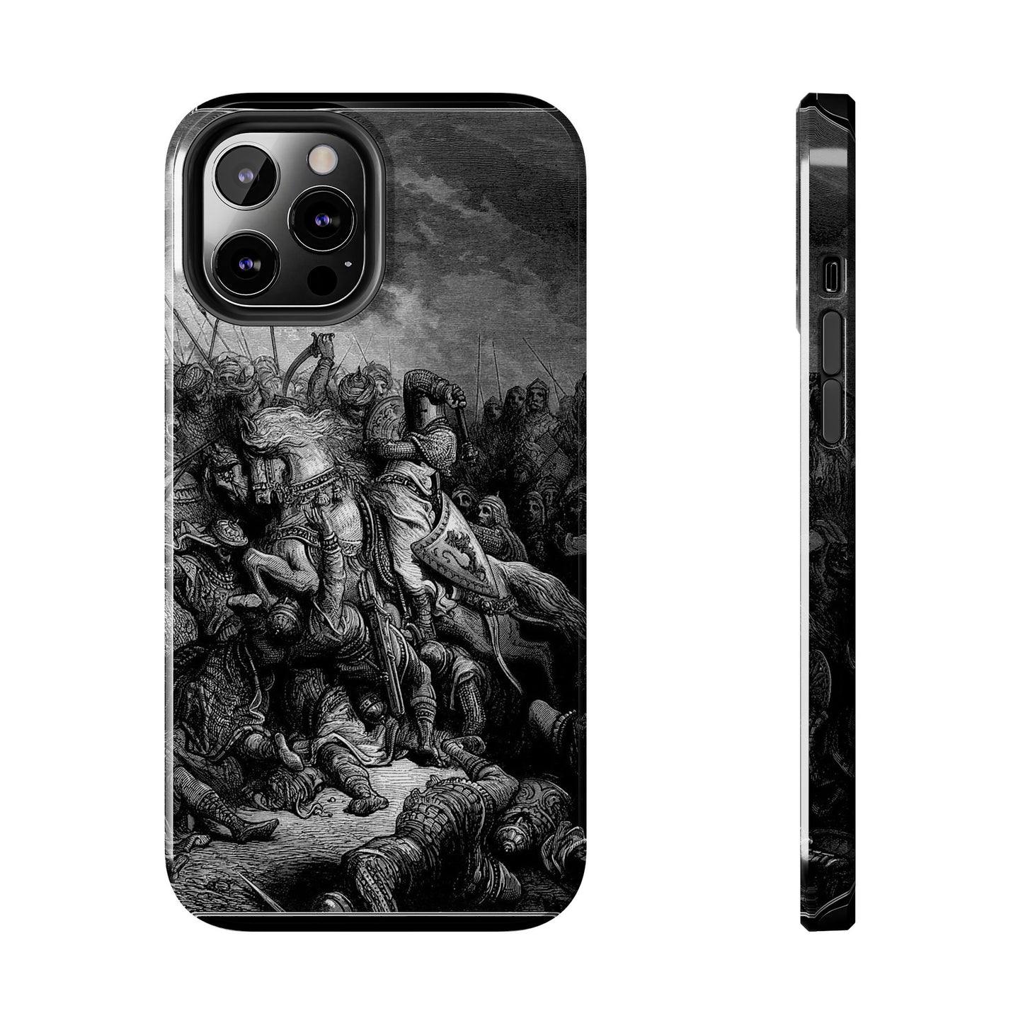 Richard and Saladin by Gustave Dore iPhone Case *Many Sizes Available*